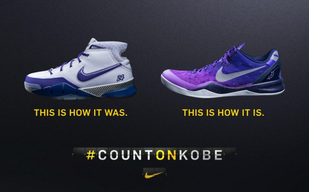 Count on Kobe — This is how it was vs This is how it is